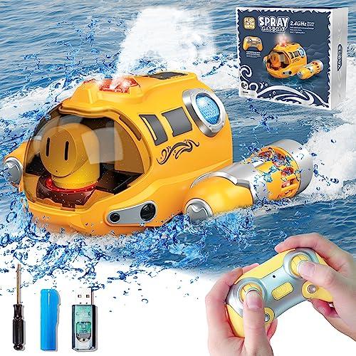 Remote Control Spray Speed Boat Toy – Water RC Racing Boat for Kids