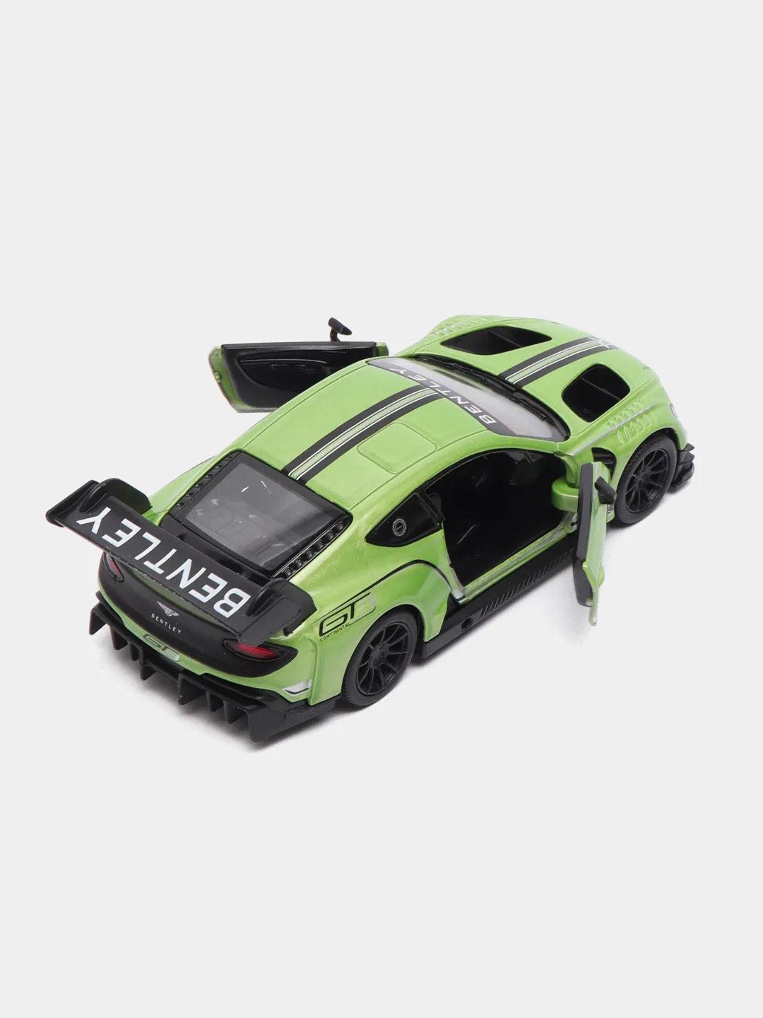 KINSMART Bentley Continental GT3 Racing Die-Cast Model Car 1:38 – Pull Back Toy