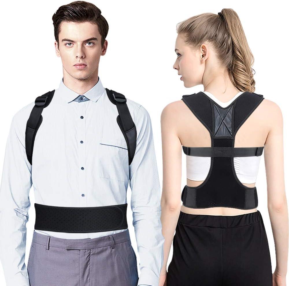 Adjustable Posture Corrector Belt – Back & Shoulder Support Brace