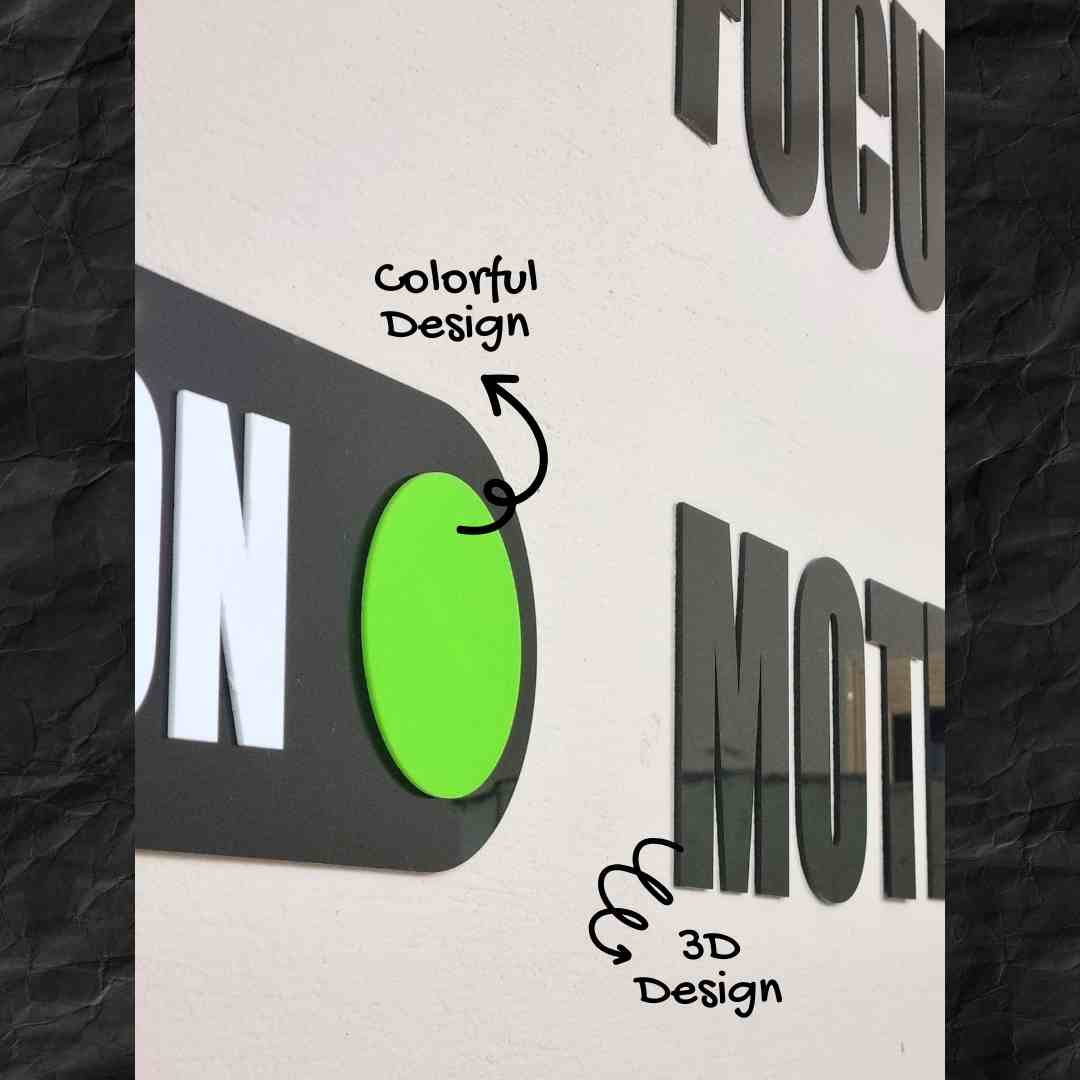 Focus wall art
