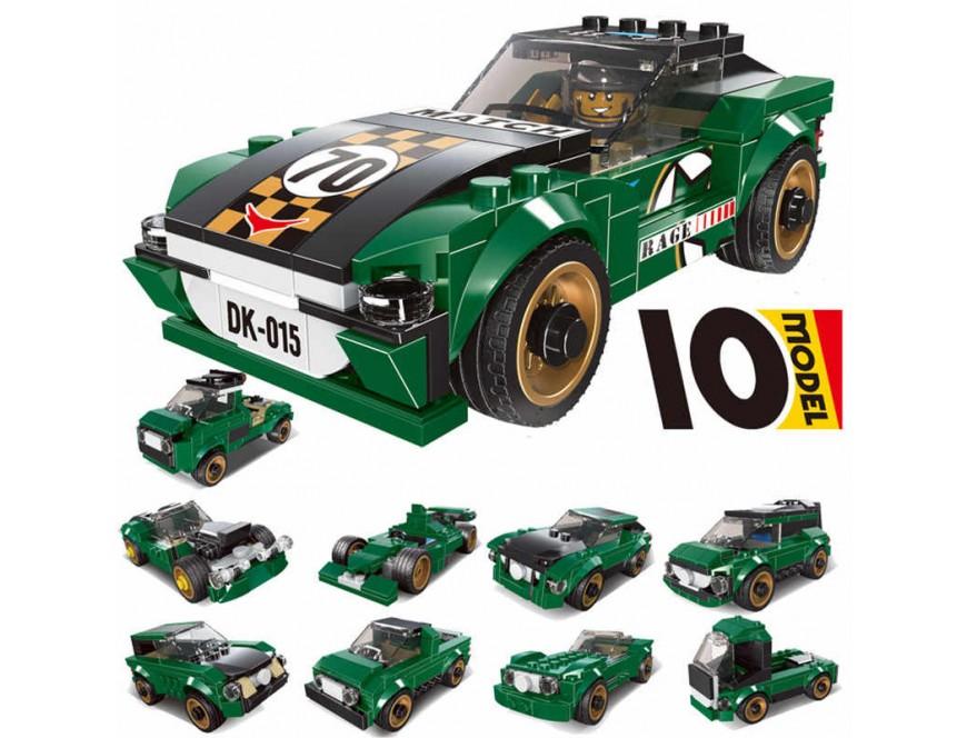 DECOOL Multificence 31015 Super Racing Car Building Set – 195+ Pieces