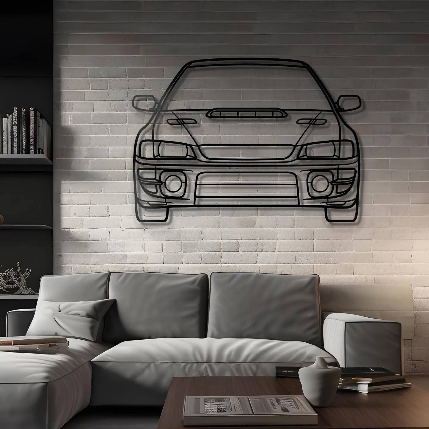 SpeedLine Acrylic Car Wall Art
