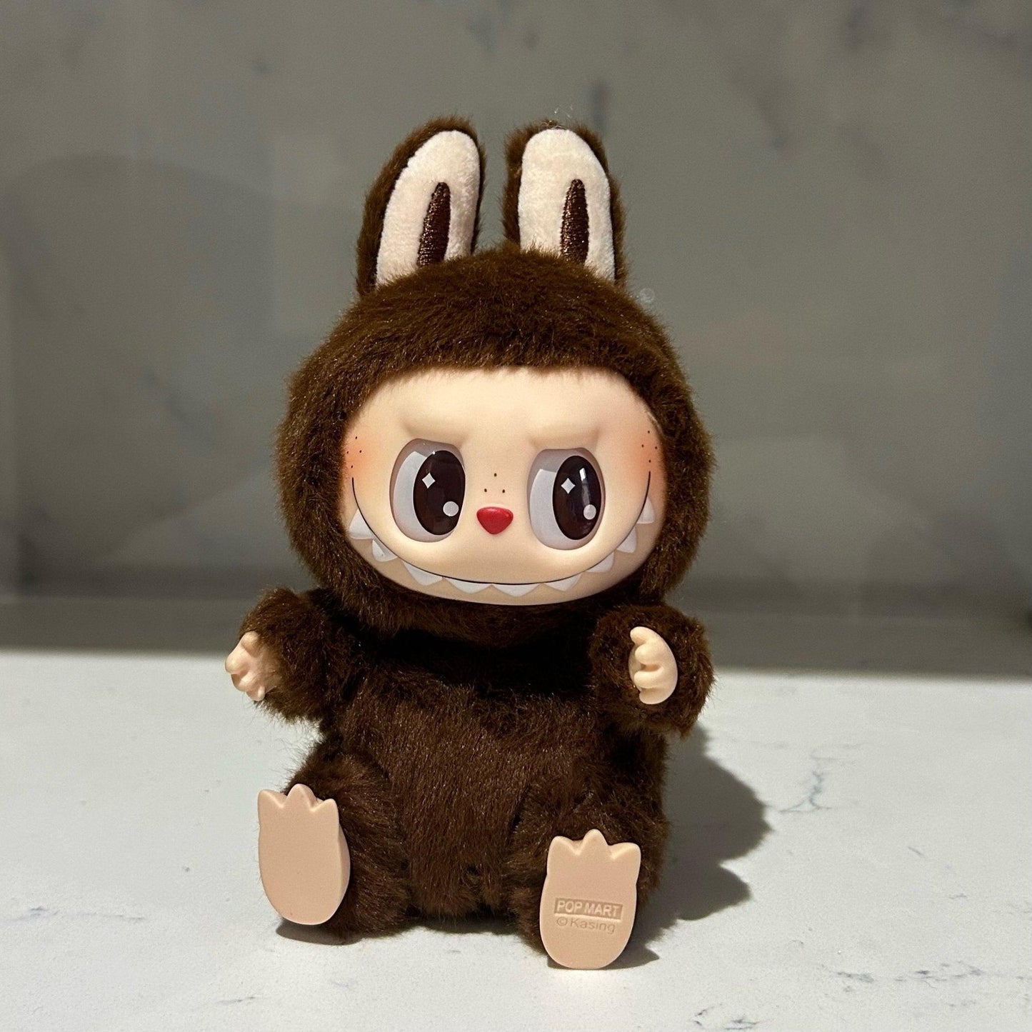 Brown Labubu Plush Toy – Cute Collectible Doll