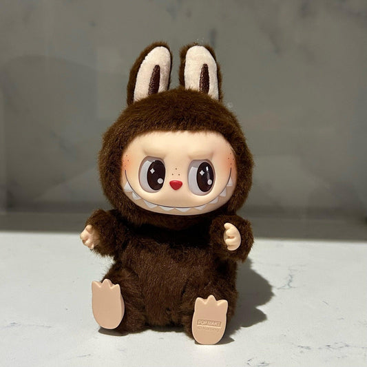 Brown Labubu Plush Toy – Cute Collectible Doll