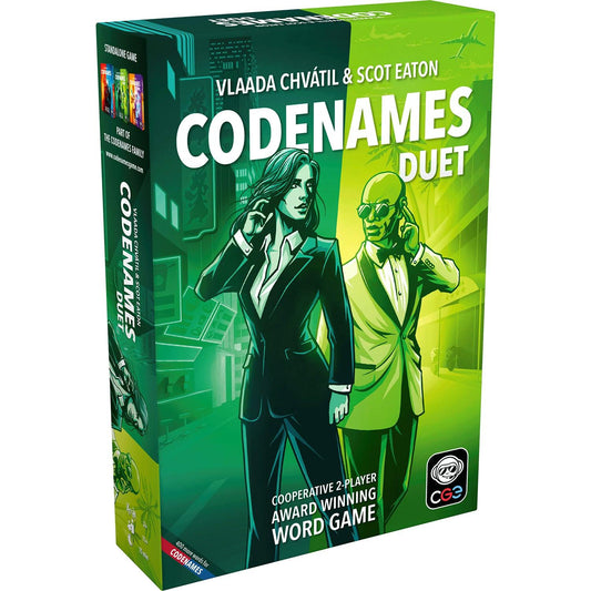 Codenames: Duet Cooperative Word Game – Strategy Game for 2+ Players