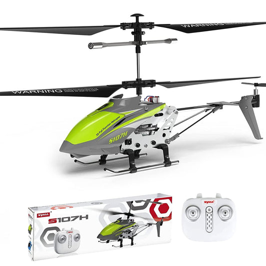 Cheerwing SYMA S107H RC Helicopter for Kids – Gyro, Altitude Hold & LED Lights