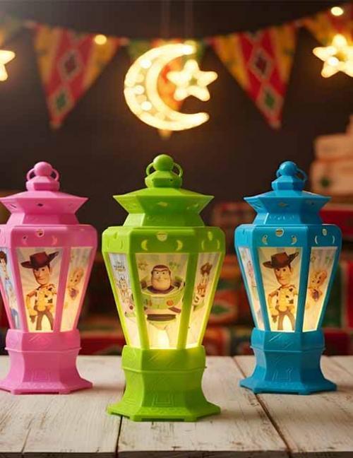 Ramadan Lantern Toy for Kids – Colorful Islamic-Themed Pretend Play & Decoration