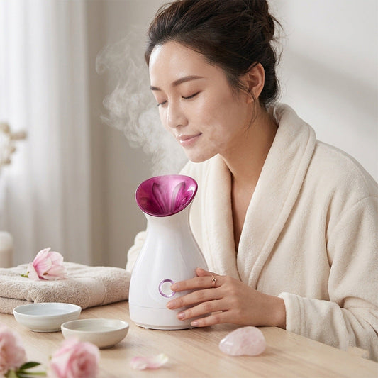 Mini Ionic Facial Steamer for Deep Cleansing