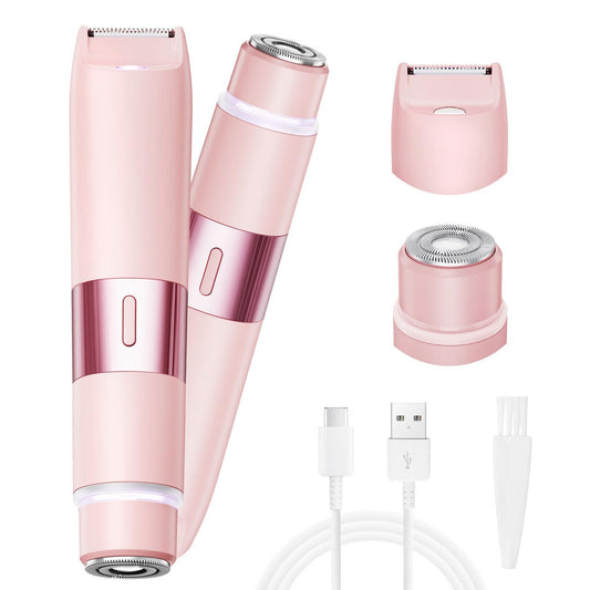 5-in-1 Electric Hair Removal Trimmer for Women – Multi-Function Facial & Body Groomer
