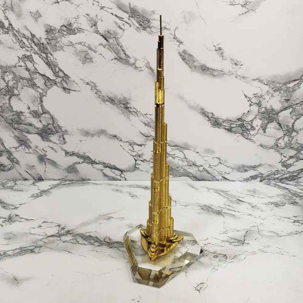 Gold Burj Khalifa Architectural Model