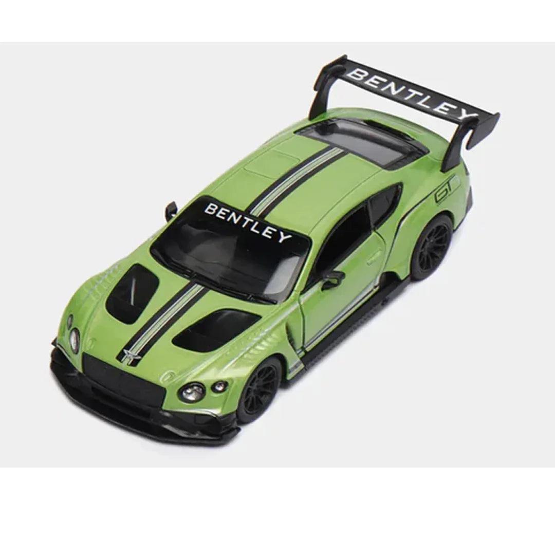 KINSMART Bentley Continental GT3 Racing Die-Cast Model Car 1:38 – Pull Back Toy