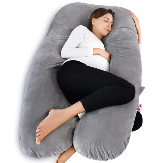 Adam Home U-Shaped Full Body Pregnancy Support Pillow