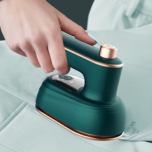 Portable Mini Steam Iron – Foldable Handheld Travel Clothes Steamer
