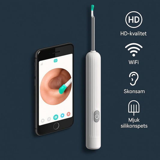 HD Visual Ear Cleaner with WiFi Camera & LED Light