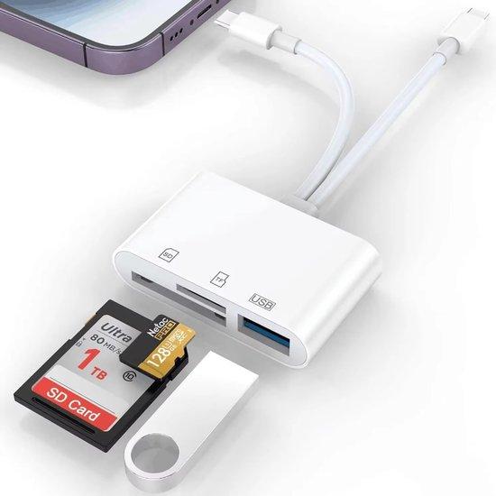 Wansurs 3-in-1 SD Card Reader for Android