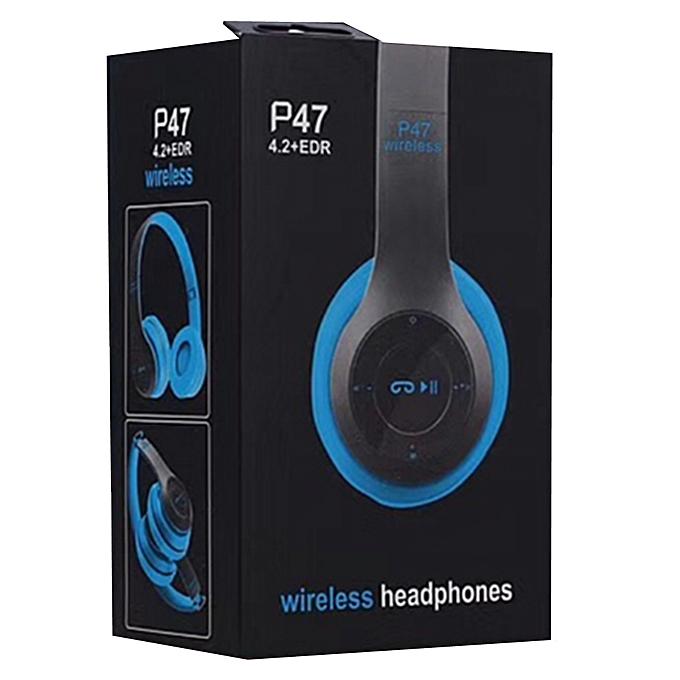 P47 Wireless Bluetooth Headphones