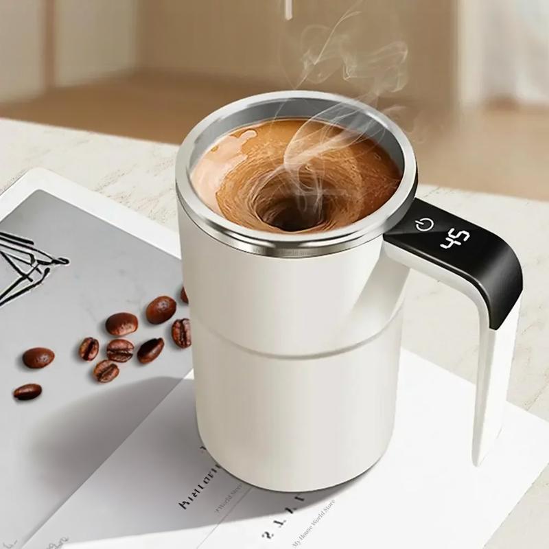 Hands-Free Self-Stirring Mug – Automatic Drink Mixer