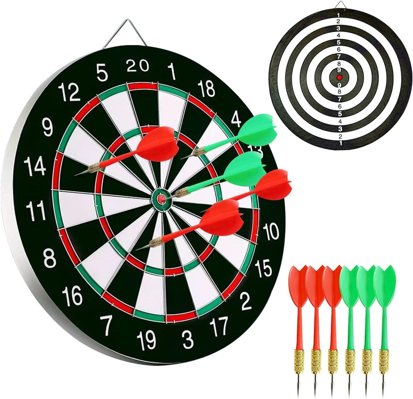 17-Inch Dart Board – Compact Fun for All Ages