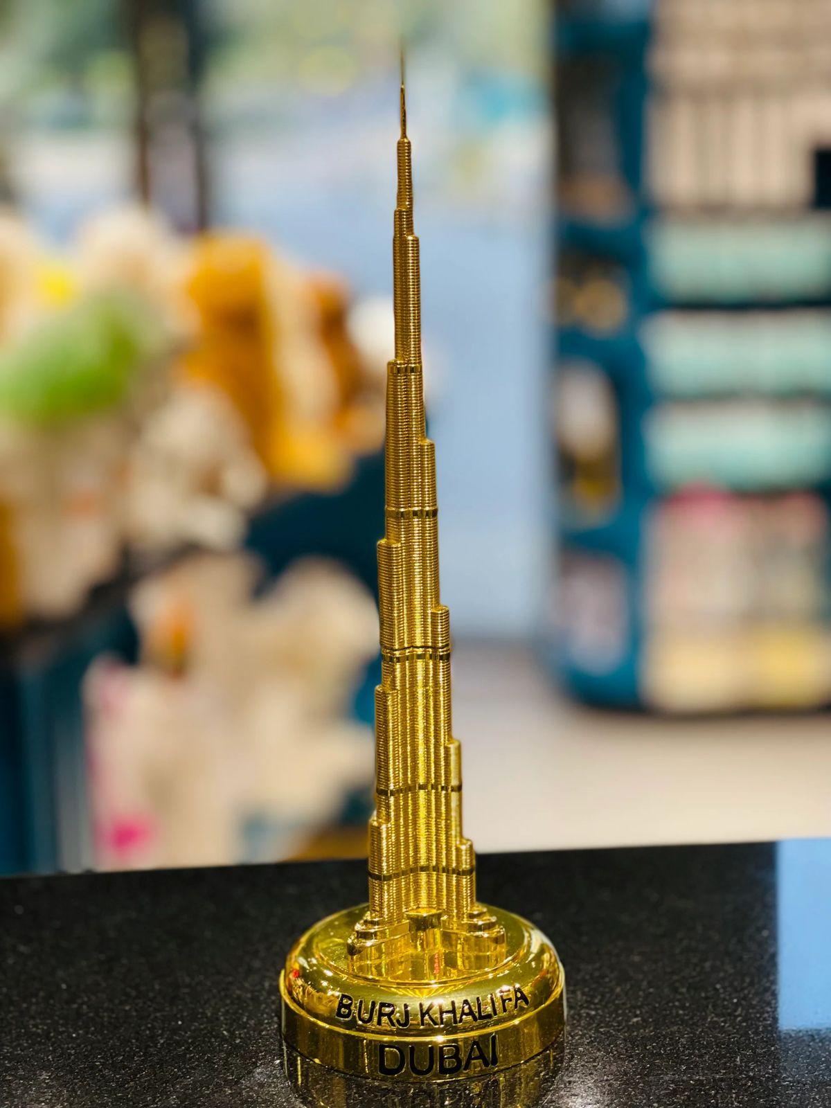 Gold Burj Khalifa Architectural Model