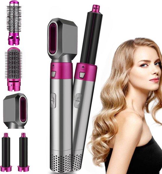 5-in-1 Hair Styling Kit – Multi-Styler for Curling, Waving, Volumizing & Styling