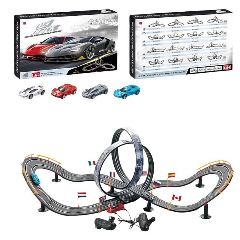 High-Speed Racing Set – Fast Racing Toy Car Track Playset for Kids