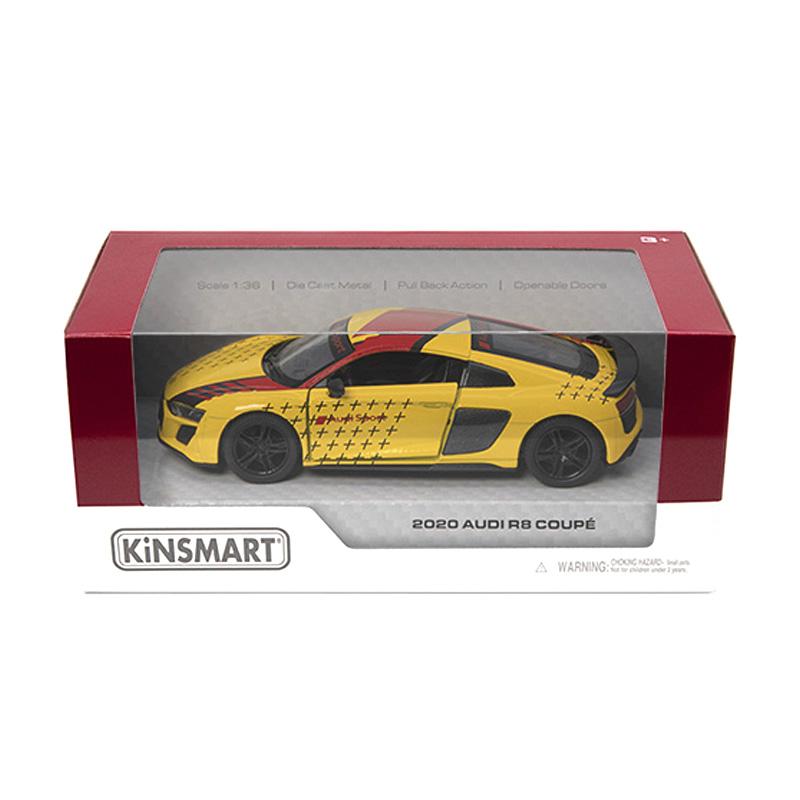KINSMART 2020 Audi R8 Coupe 1:36 Scale Die-Cast Model Car