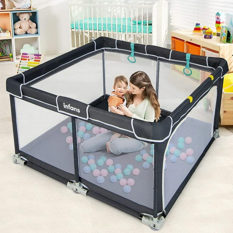 Baby Playpen – Portable Foldable Play Yard with Safe Indoor & Outdoor Play Space