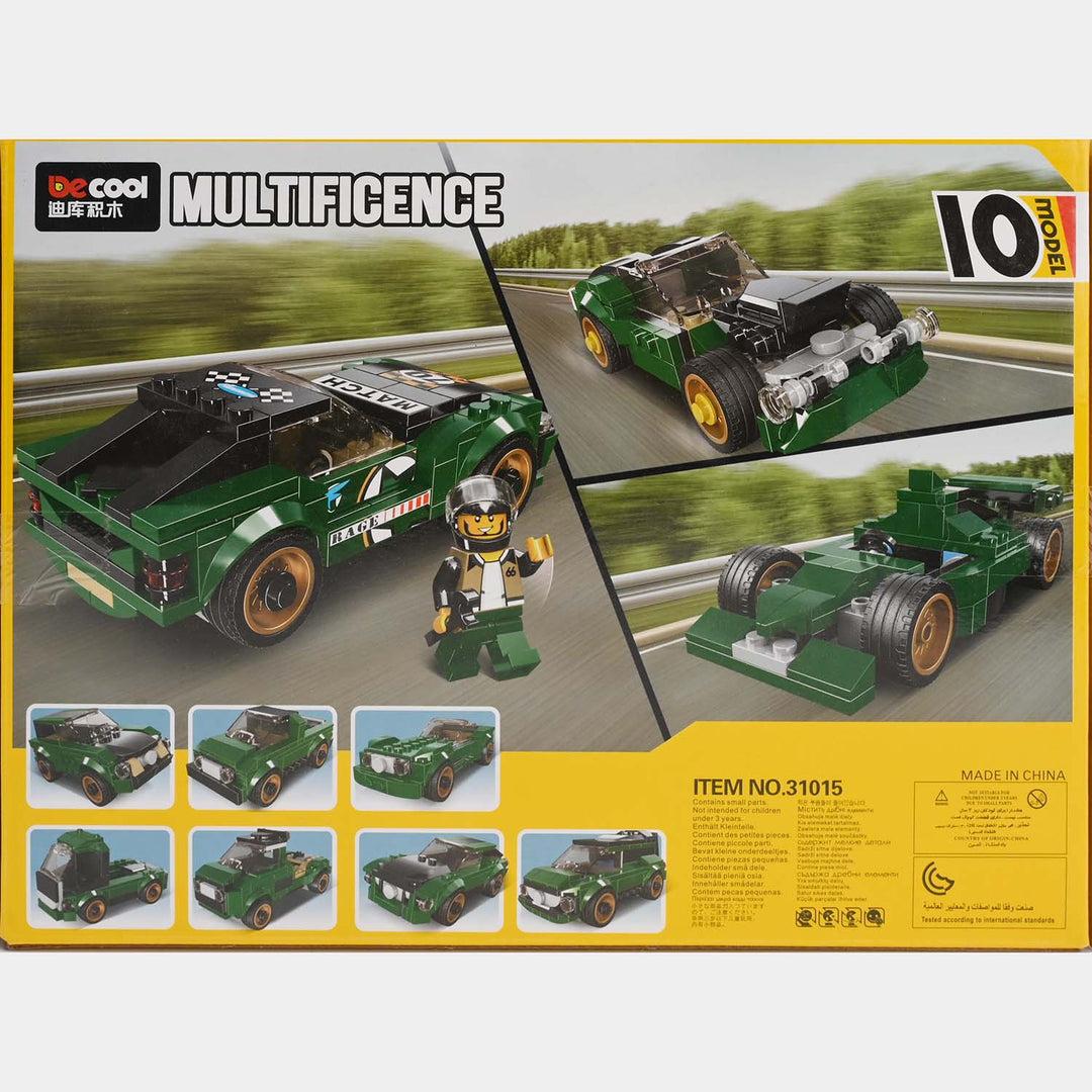 DECOOL Multificence 31015 Super Racing Car Building Set – 195+ Pieces