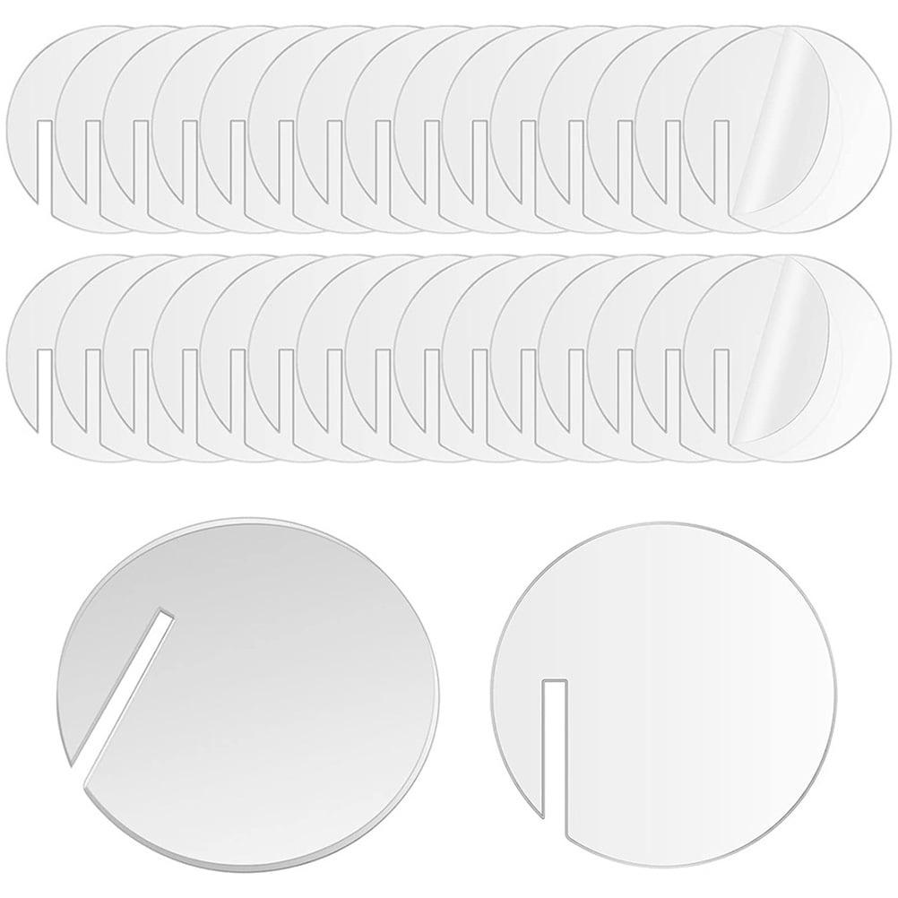 Clear Acrylic Drink Tags Set of 20