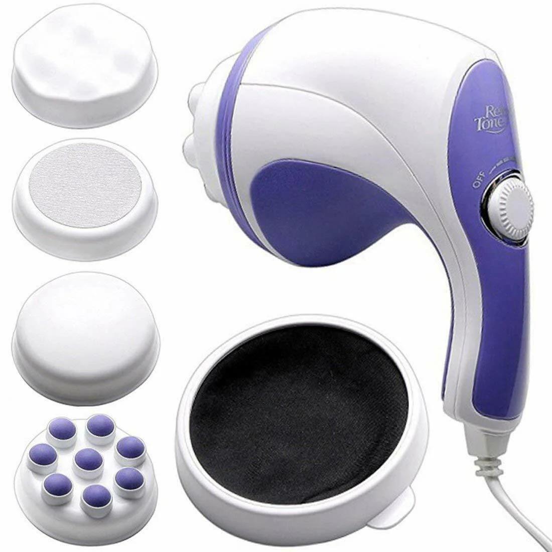 RFV1 Relax Spin Tone Electric Body Massager – Portable Massage & Relaxation Device