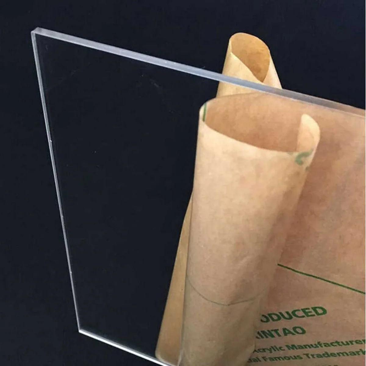 20-Piece Clear Acrylic A5 Craft Sheets