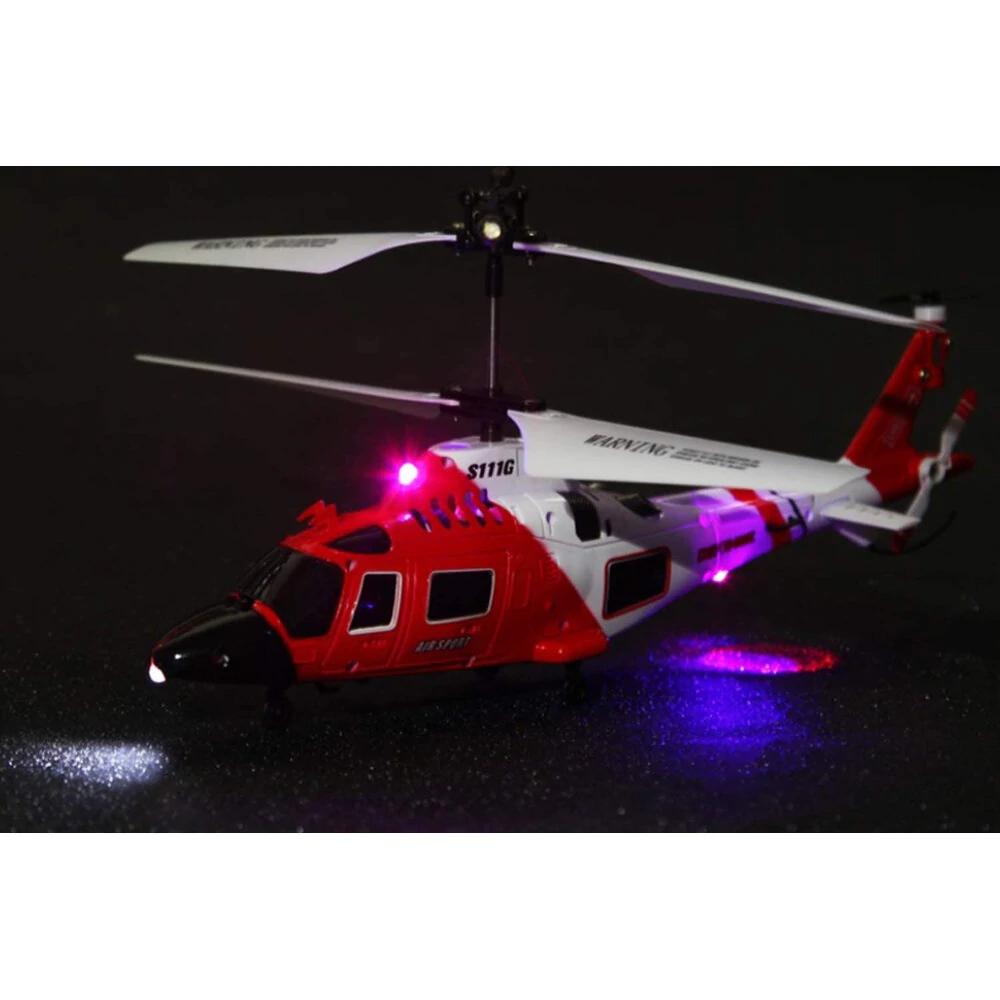 SYMA S111G Coast Guard Rescue RC Helicopter – 3-Channel Gyro-Controlled Helicopter