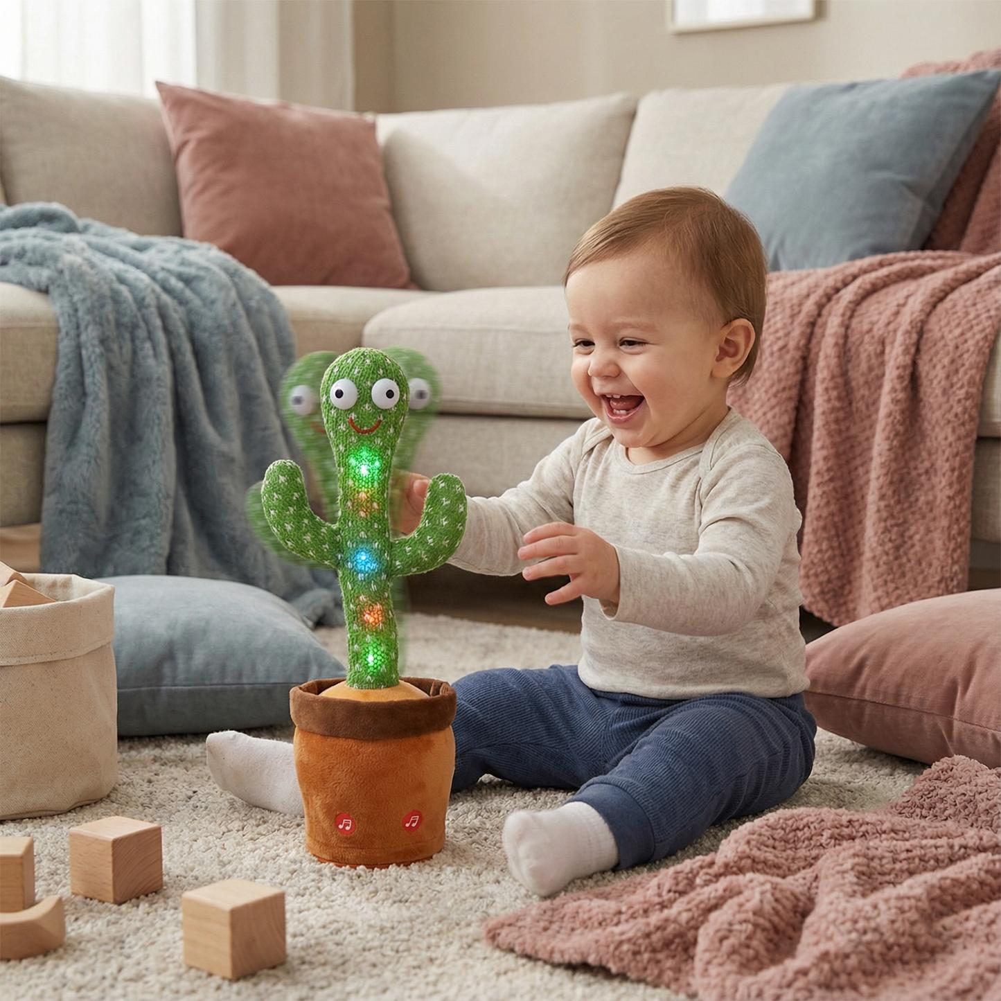 Dancing Cactus Toy – Singing & Talking Plush