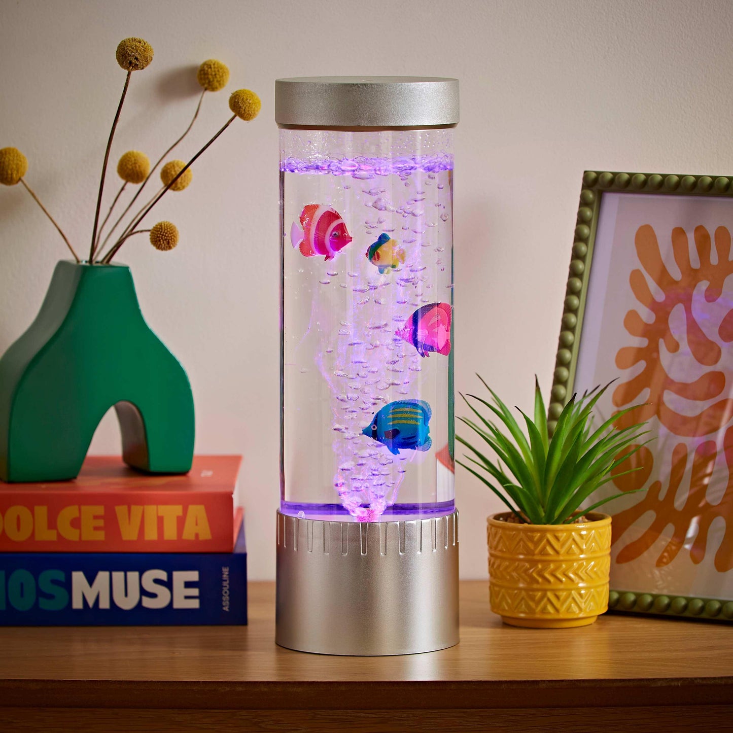 Bubble Fish Lamp – Colorful LED Aquarium