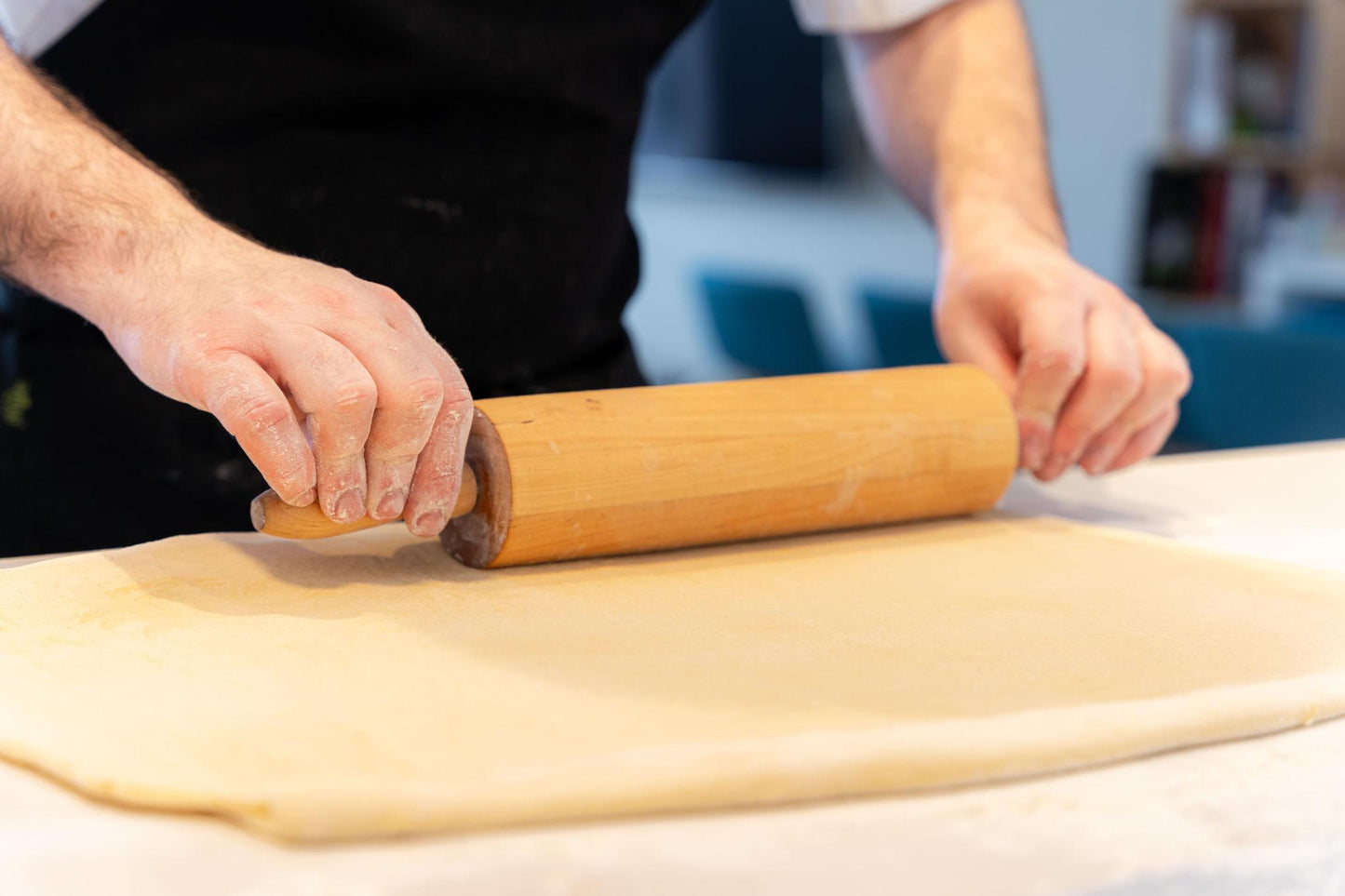 Wooden Rolling Pin for Baking & Dough