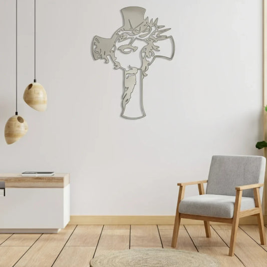 Jesus Christ and Cross – Christmas Wall Decor UAE