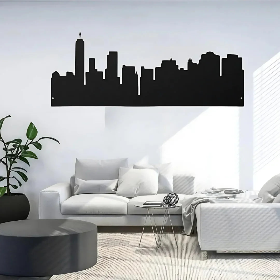 New York Skyline Acrylic Wall Art – Modern City Décor