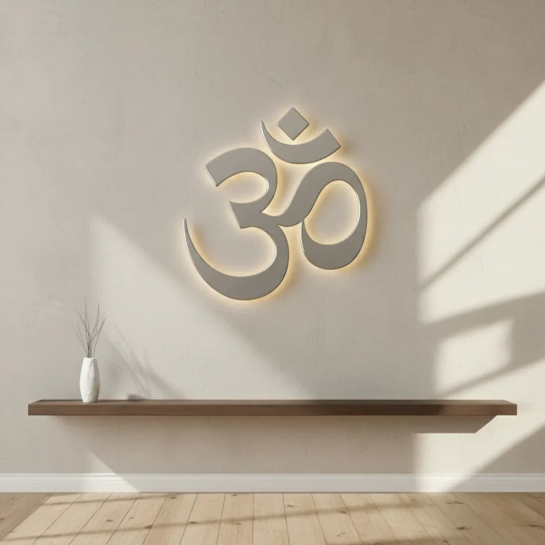 Premium "Om" (ॐ) Sacred Symbol Acrylic Wall Art