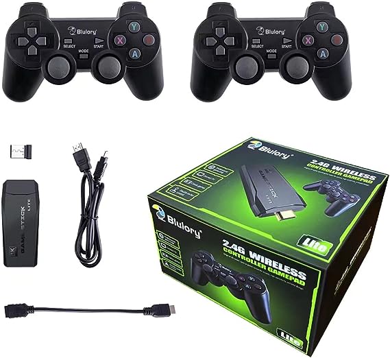 Game 4K Smart TV Stick - 10,000 Retro Video Games for TV & Console