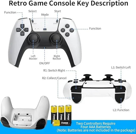 Game Stick 4K HD Video Game Console M22