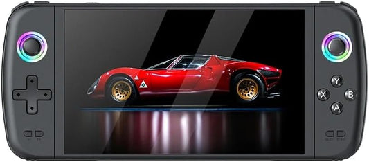 M27 Retro Handheld Game Console 7-Inch IPS Screen, 20000 Games, Linux System, 64GB
