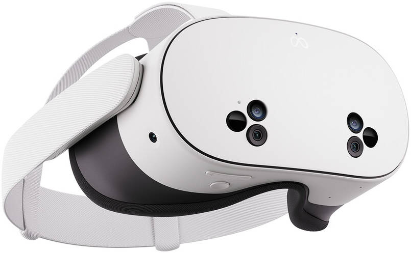 Meta Quest 3S VR Headset 256GB, 8GB RAM, XR2 Gen 2, 1832×1920 Resolution, White