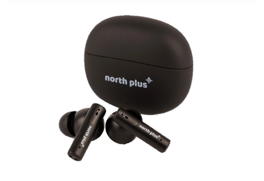 NorthPlus Soundvibe F20 Bluetooth 5.4 Earbuds with Noise Cancellation & Touch Control