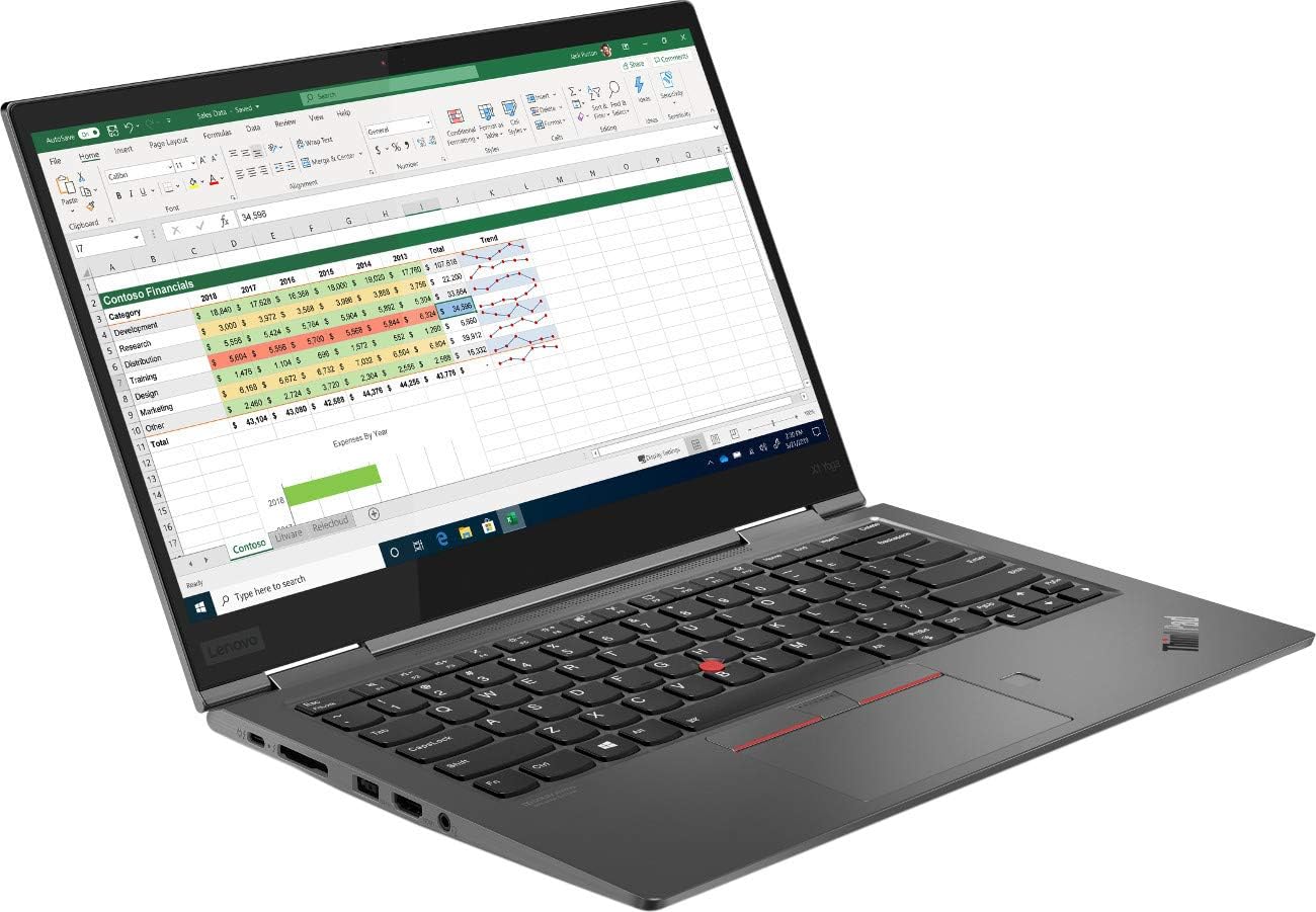 Lenovo ThinkPad X1 Yoga Gen 5 14" FHD Touch 2-in-1 Laptop, Core i7‑10510U, 16GB RAM, 512GB SSD (Used)