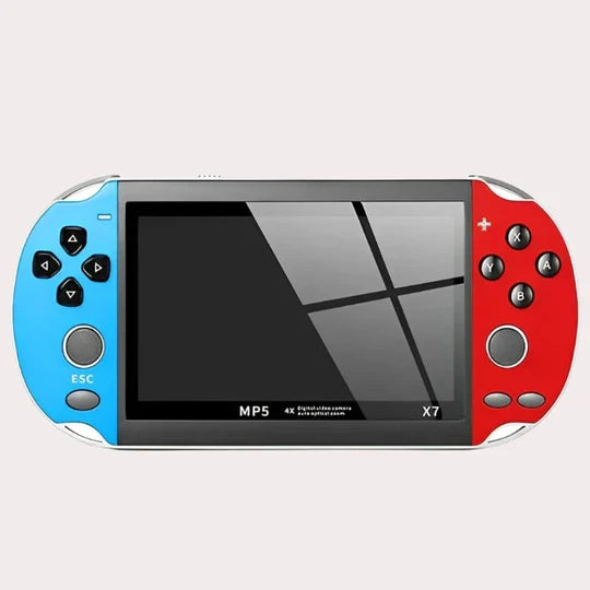 X7 Plus Handheld Game Console, 5.1 Inch, 8GB, 10,000 Built-in Games, Portable Retro Console