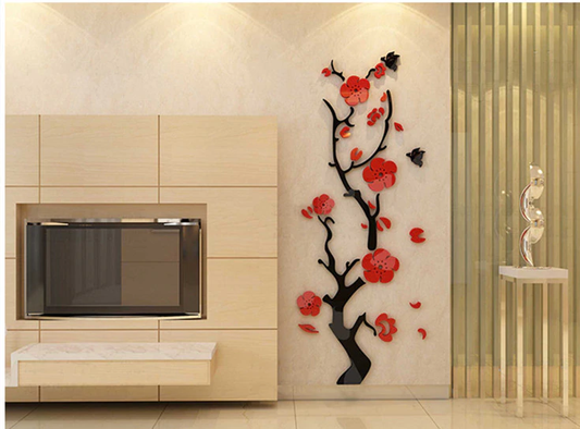 Plum Blossom Flower Pattern