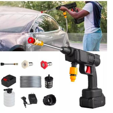 Portable High-Pressure Cleaning Gun – Cordless Car Washer & Multi-Purpose Cleaner