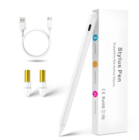 Stylus Pen 2 – Superfine Nib Active Capacitive Touchscreen Stylus